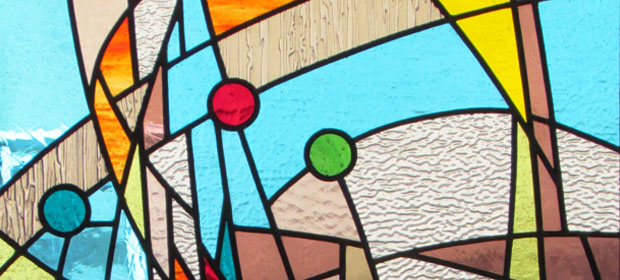Vitrail contemporain